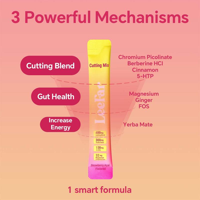 Cutting Drink Mix | Strawberry Açaí
